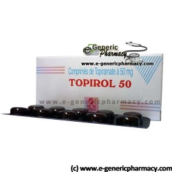 TOPIROL (Topiramate) 50mg Tablets 100ct
