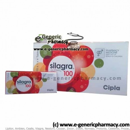 SILAGRA Sildenafil (Viagra) 20ct 100mg/50mg