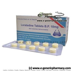 Loratadine Generic (Claritin) 10mg 100ct