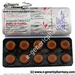 Carisoprodol PAIN-O-SOMA (Soma) US$ 0.55 ea