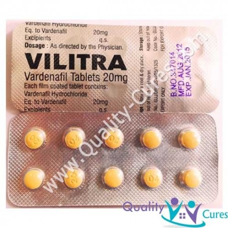 Vardenafil VILITRA (Levitra) US$ 0.90 ea