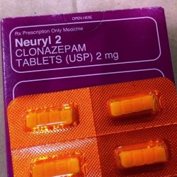 Clonazepam NEURYL (Klonopin) US$ 1.75 ea