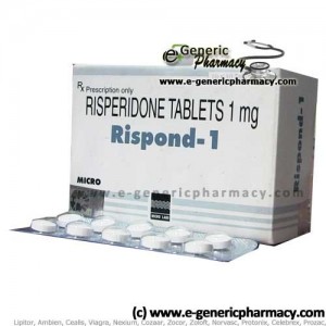 Risperidone RISDONE (Risperdal) 1mg/2mg/3mg/4mg 100ct