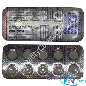 Zopiclone ZOPICON (Zimovane) US$ 1.25 ea