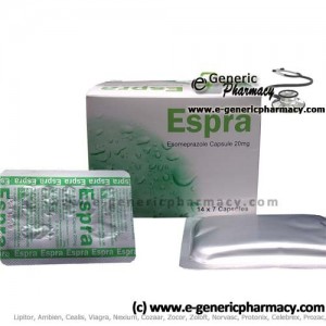 ESPRA (Esomeprazole) Capsules 98ct